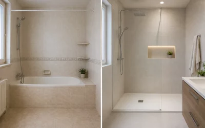 ¿Hace falta licencia de obra para cambiar bañera por ducha en Málaga?